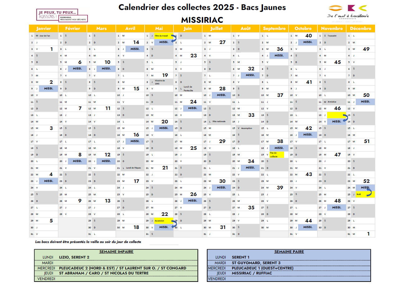 Calendrier