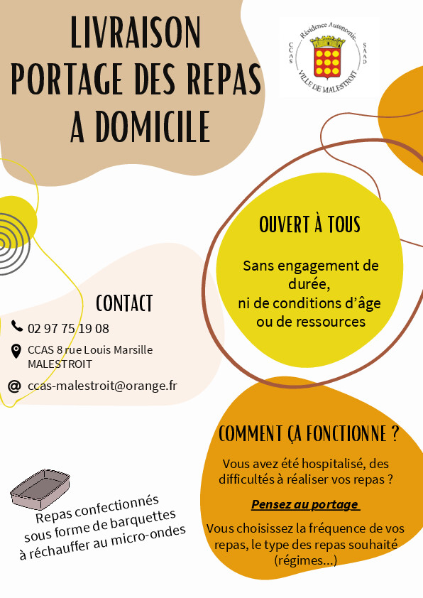 PORTAGE REPAS MALESTROIT 2025
