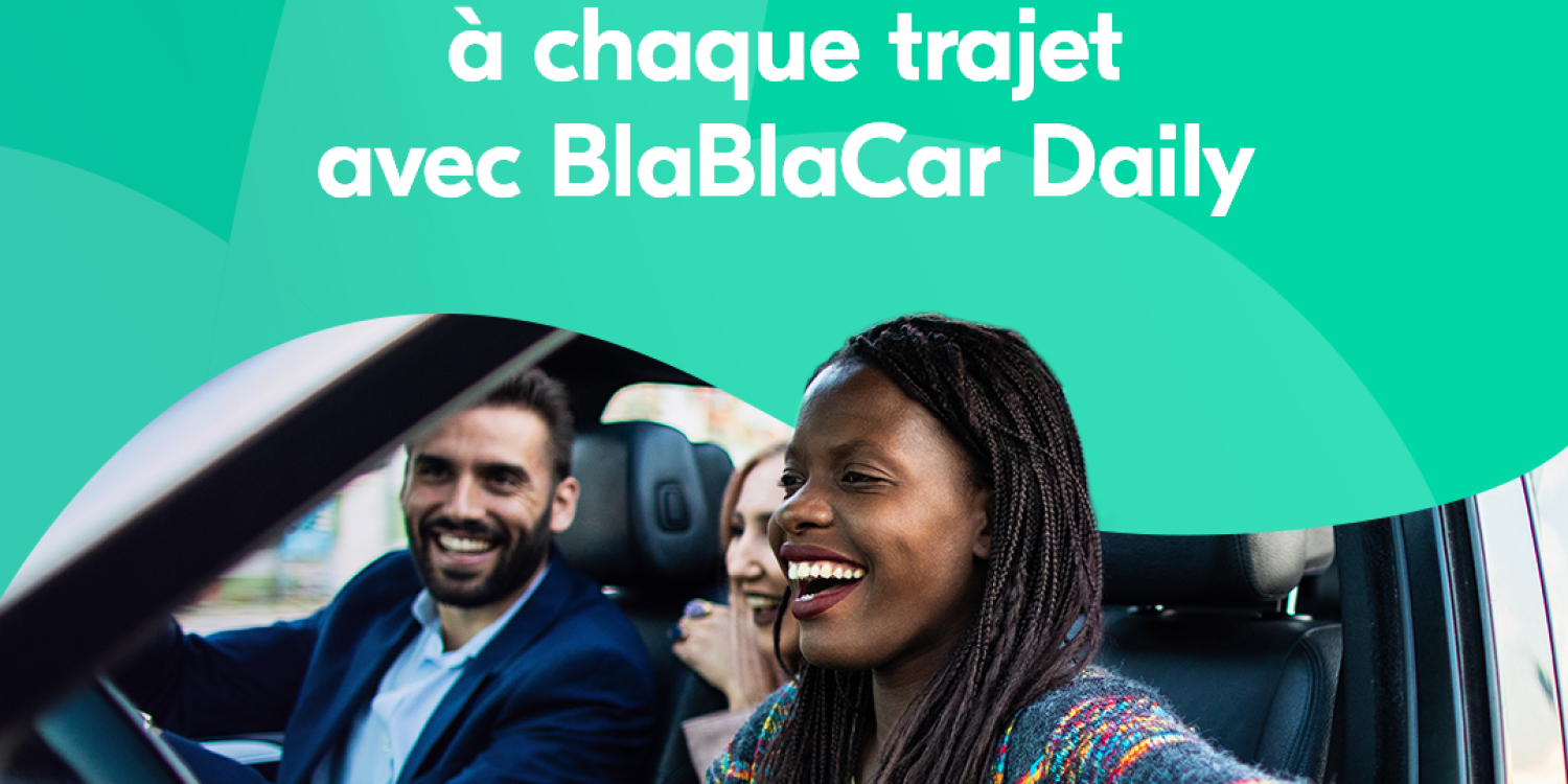 Le covoiturage du quotidien avec Blablacar Daily
